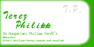 terez philipp business card